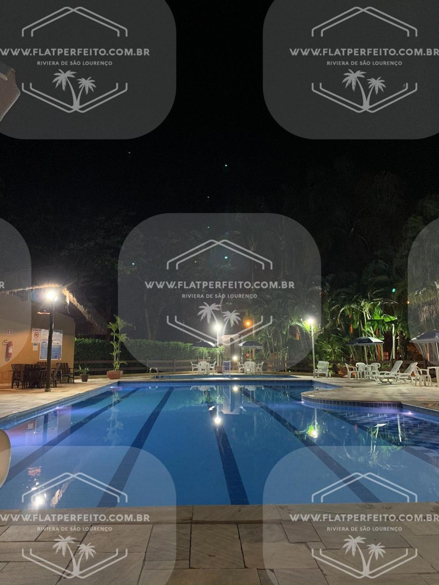 Flat Amarilis: Riviera Beachfront with Breakfast and Pool Riviera de Sao Lourenco Exterior photo