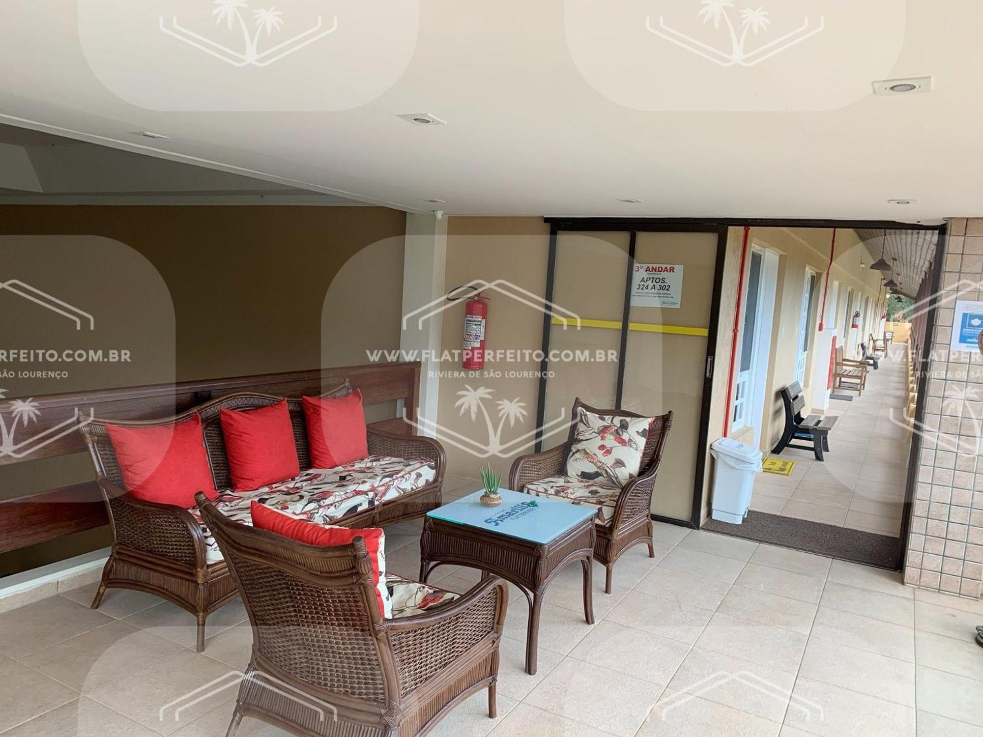 Flat Amarilis: Riviera Beachfront with Breakfast and Pool Riviera de Sao Lourenco Exterior photo